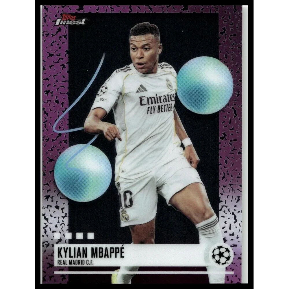 2025-26 Finest UEFA Kylian Mbappé #392 Real Madrid CF Uncommon